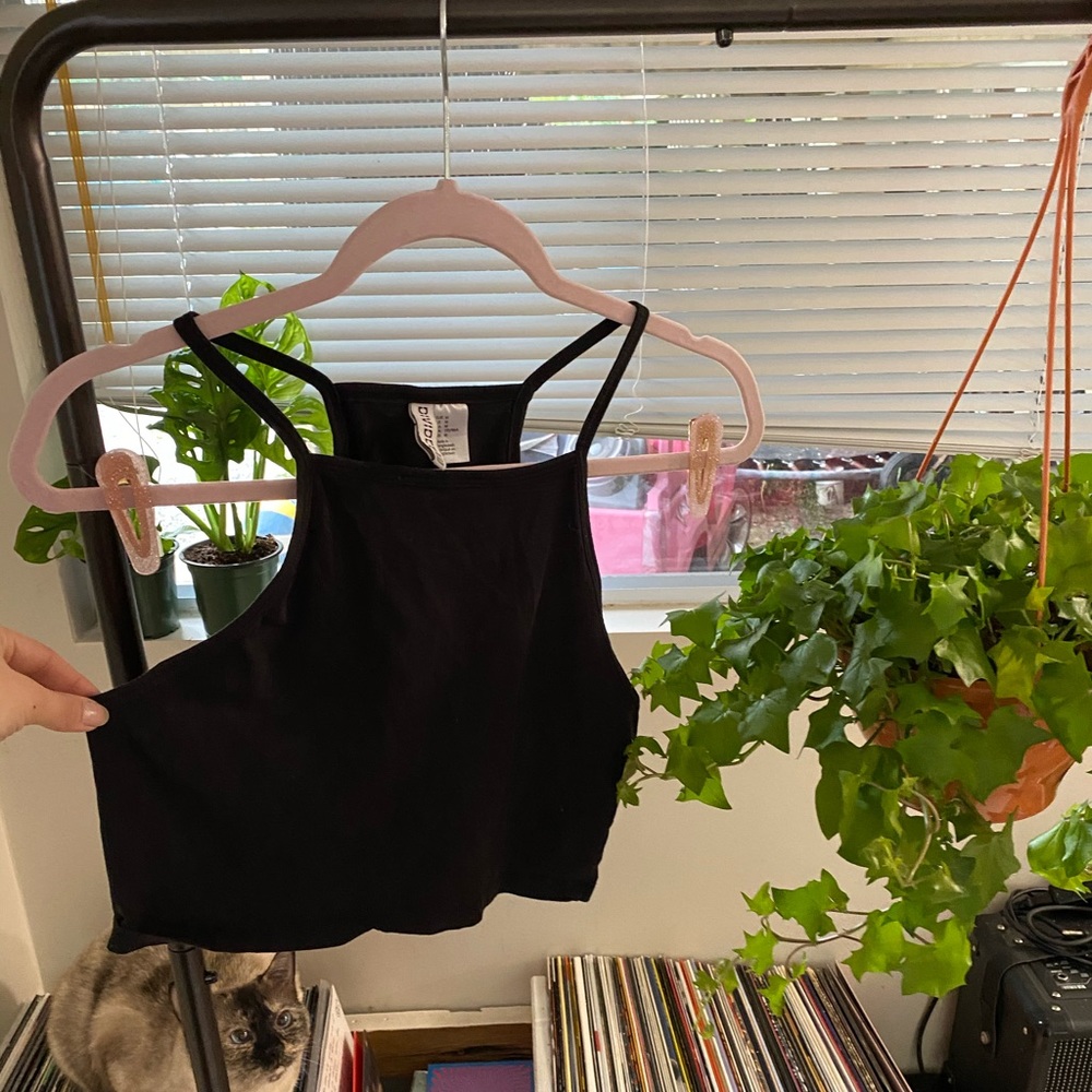 H&M Basics Black Halter